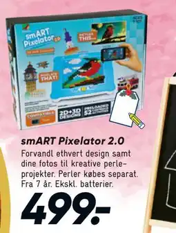 Bilka smART Pixelator 2.0, DKK 499 tilbud