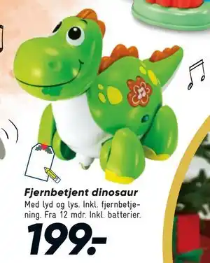 Bilka Fjernbetjent dinosaur, DKK 199 tilbud