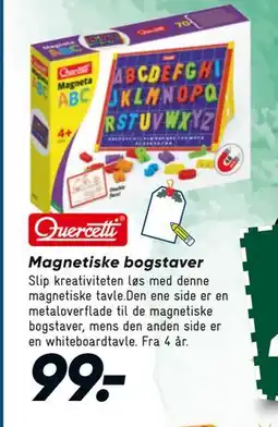 Bilka Magnetiske bogstaver, DKK 99 tilbud