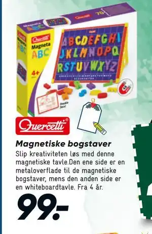 Bilka Magnetiske bogstaver, DKK 99 tilbud