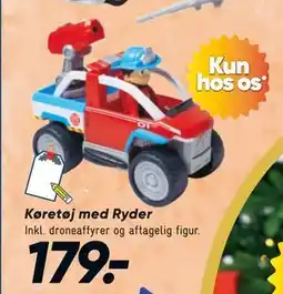 Bilka Køretøj med Ryder, DKK 179 tilbud