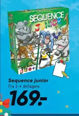 Bilka Sequence junior, DKK 169 tilbud