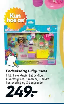 Bilka Fødselsdags-figursæt, DKK 249 tilbud