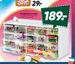 Bilka Hobbykommode, DKK 189 tilbud