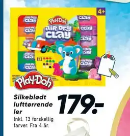 Bilka Silkeblødt lufttørrende ler, DKK 179 tilbud