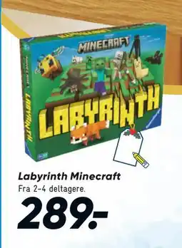 Bilka Labyrinth Minecraft, DKK 289 tilbud