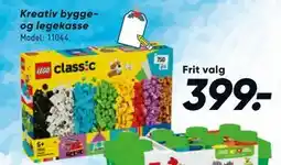 Bilka Kreativ bygge- og legekasse, DKK 399 tilbud