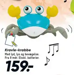 Bilka Kravle-krabbe, DKK 159 tilbud