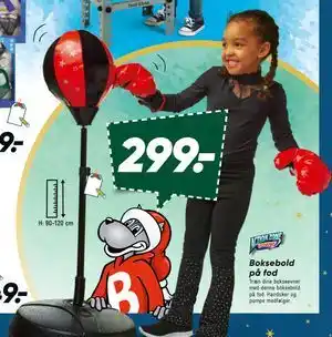 Bilka Boksebold på fod, DKK 299 tilbud