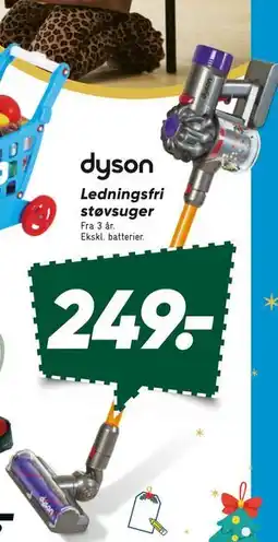 Bilka Ledningsfri støvsuger, DKK 249 tilbud