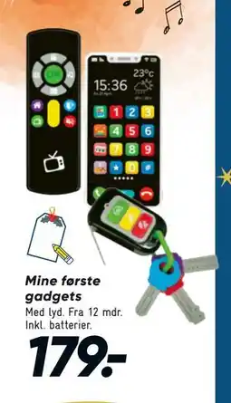 Bilka Mine første gadgets, DKK 179 tilbud