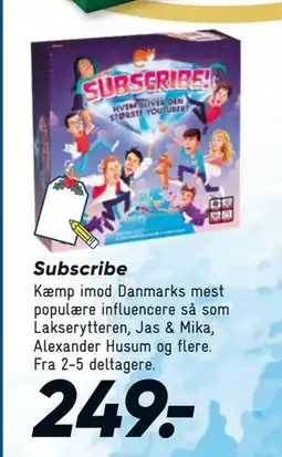Bilka Subscribe, DKK 249 tilbud