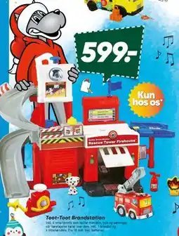 Bilka Toot-Toot Brandstation, DKK 599 tilbud