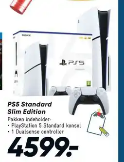 Bilka PS5 Standard Slim Edition, DKK 4599 tilbud