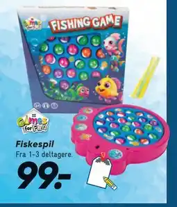Bilka Fiskespil, DKK 99 tilbud