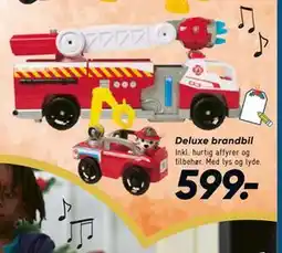Bilka Deluxe brandbil, DKK 599 tilbud