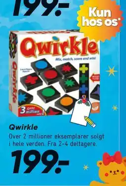Bilka Qwirkle, DKK 199 tilbud