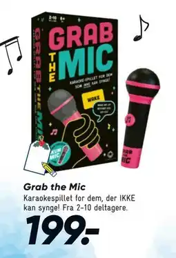 Bilka Grab the Mic, DKK 199 tilbud