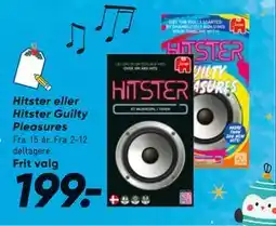 Bilka Hitster eller Hitster Guilty Pleasures, DKK 199 tilbud