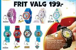Bilka Accutime Timeteacher børneur med kendte figurer, DKK 199 tilbud