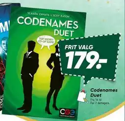 Bilka Codenames Duet, DKK 179 tilbud
