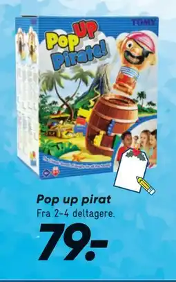 Bilka Pop up pirat, DKK 79 tilbud