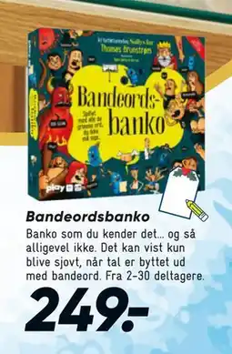 Bilka Bandeordsbanko, DKK 249 tilbud