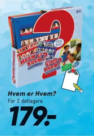 Bilka Hvem er Hvem?, DKK 179 tilbud