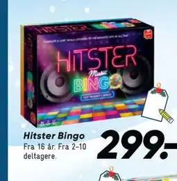 Bilka Hitster Bingo, DKK 299 tilbud