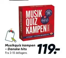 Bilka Musikquiz kampen - Danske hits, DKK 119 tilbud