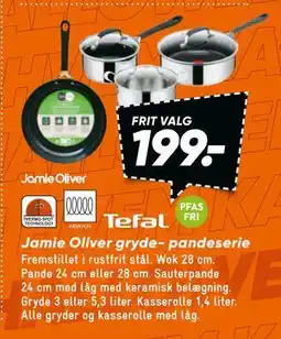 Bilka Jamie Oliver gryde- pandeserie, DKK 199 tilbud