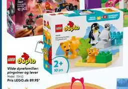 Bilka Vilde dyrefamilier: pingviner og løver, DKK 55 tilbud