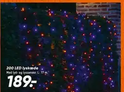 Bilka 200 LED lyskæde, DKK 189 tilbud