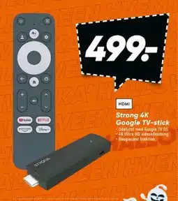 Bilka Strong 4K Google TV-stick, DKK 499 tilbud
