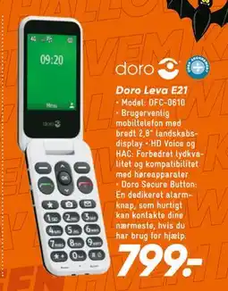 Bilka Doro Leva E21, DKK 799 tilbud