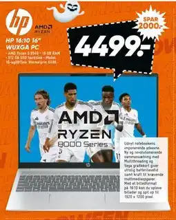 Bilka HP 16:10 16” WUXGA PC, DKK 4499 tilbud