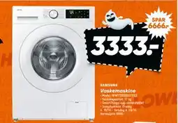 Bilka Vaskemaskine, DKK 3333 tilbud