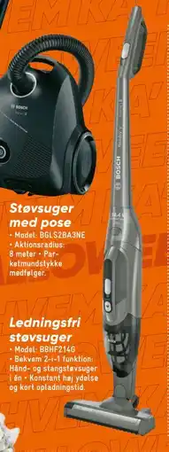 Bilka Ledningsfri støvsuger, DKK 799 tilbud