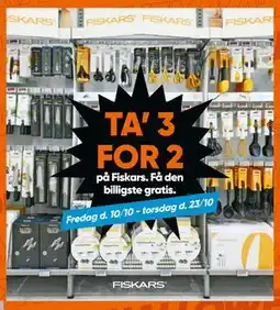 Bilka TA’ 3 FOR 2 på Fiskars tilbud