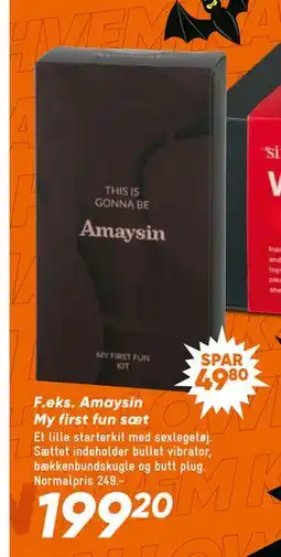 Bilka Amaysin My first fun sæt, DKK 199.2 tilbud