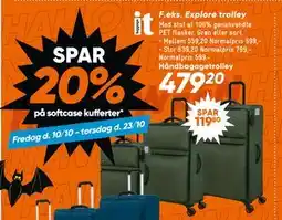 Bilka Explore trolley, DKK 479.2 tilbud