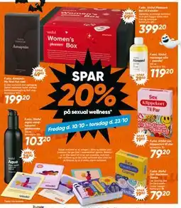 Bilka SPAR 20% på sexual wellness tilbud