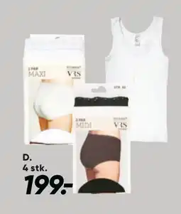 Bilka Undertrøje eller 2-pak trusser, DKK 199 tilbud