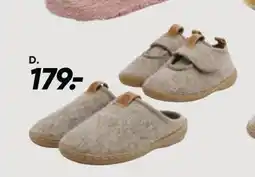 Bilka Hjemmesko med uld, DKK 179 tilbud