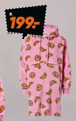 Bilka Oversize fleece med hætte, DKK 199 tilbud