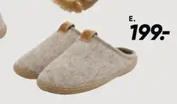 Bilka Hjemmesko med uld, DKK 199 tilbud