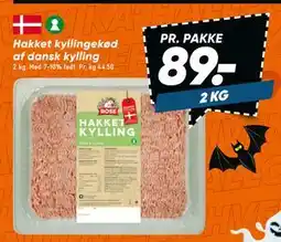 Bilka Hakket kyllingekød af dansk kylling, DKK 89 tilbud