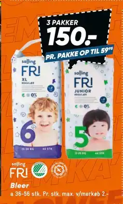 Bilka Bleer, DKK 150 tilbud