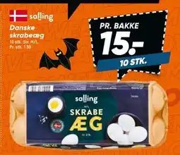 Bilka Danske skrabeæg, DKK 15 tilbud