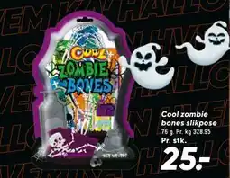Bilka Cool zombie bones slikpose, DKK 25 tilbud